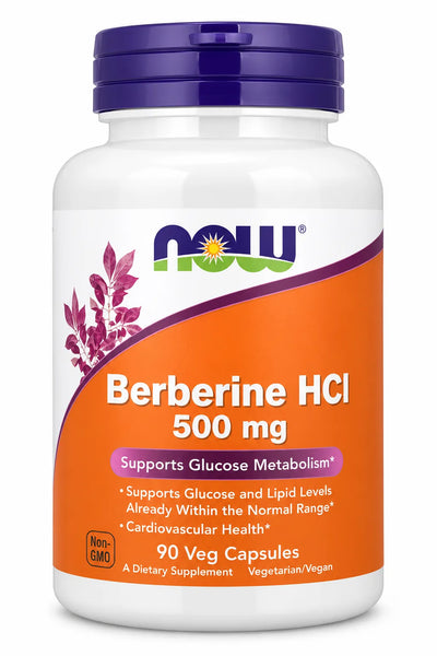 Berberina HCL 500 mg - NOW Foods