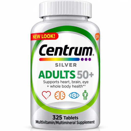 SILVER ADULTS 50+ 325 TABLETAS - CENTRUM