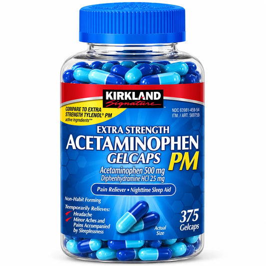 KIRKLAND SIGNATURE MINI IBUPROFEN 200 MG 500 LIQUIDCAPSULES