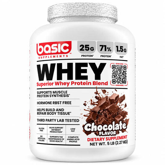 WHEY CHOCOLATE 5 LBS BASIC