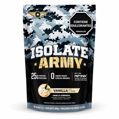 ISOLATE ARMY VAINILLA CREMOSA 2 LBS VITANAS