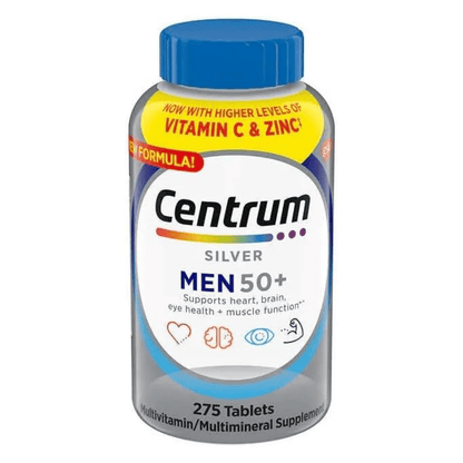 Centrum Silver Men 50+ 275 Tabletas - Centrum