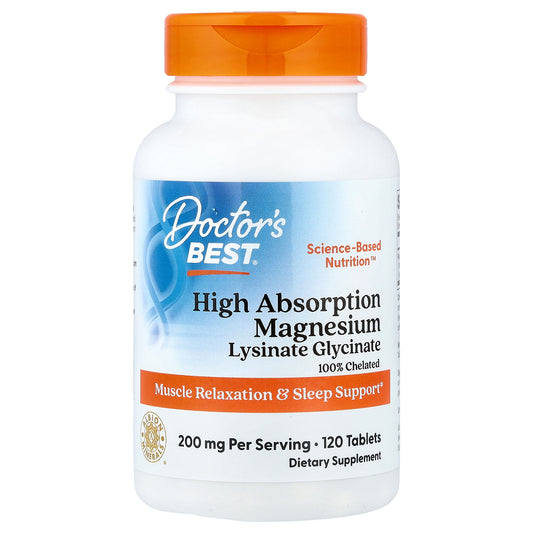 GLYCINATO DE MAGNESIO 200 MG X 120 TAB DR BEST