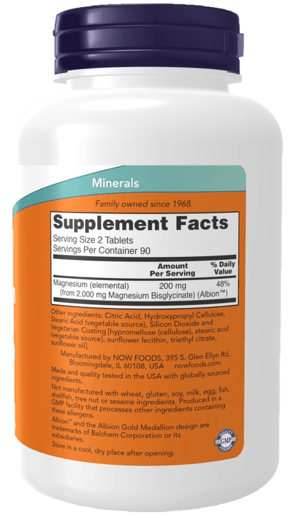 Glycinato de magnesio X 180 cápsulas