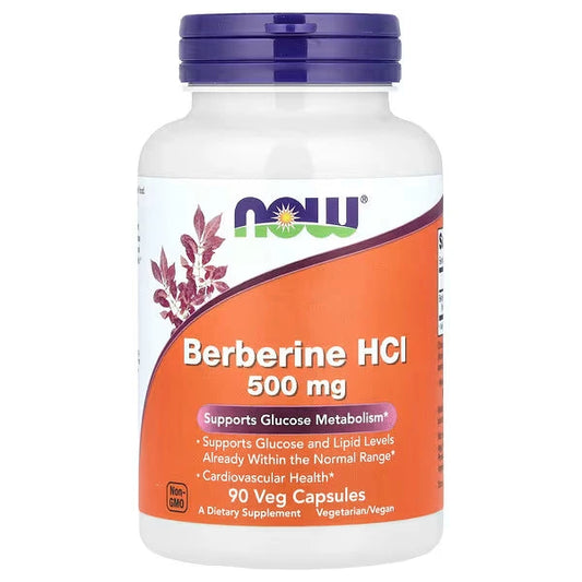 Berberina HCL 500 mg - NOW Foods