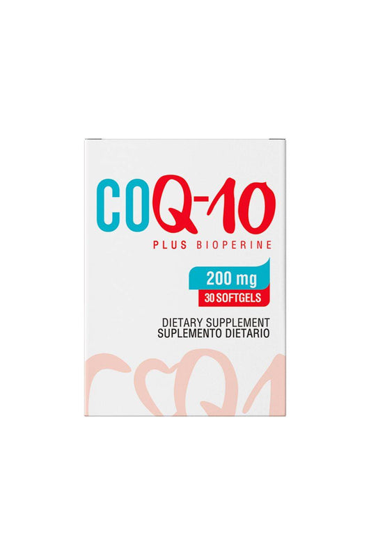 COQ-10 200 MG PLUS BIOPERINE 30 SOFTGELS - HEALTHY AMERICA