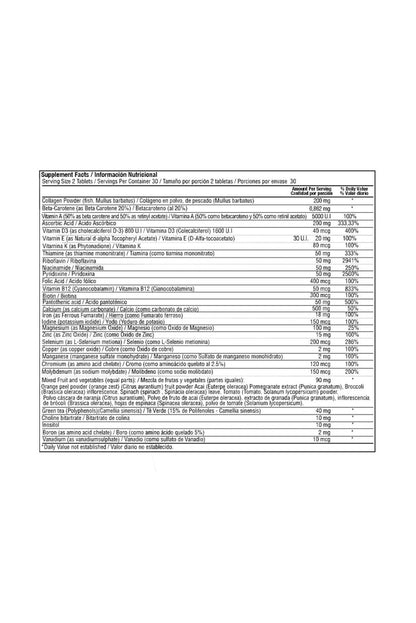 Mega Power multivitamínico