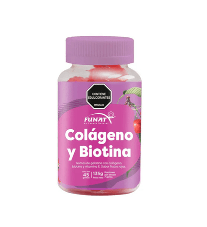Gomitas colágeno y biotina