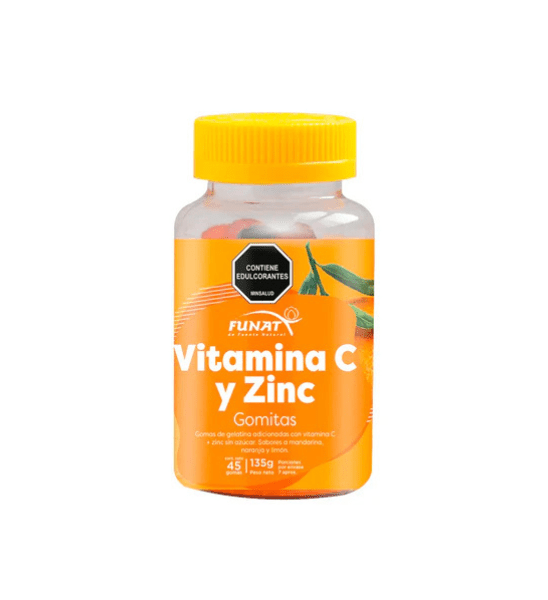 Gomitas con vitamina C + zinc
