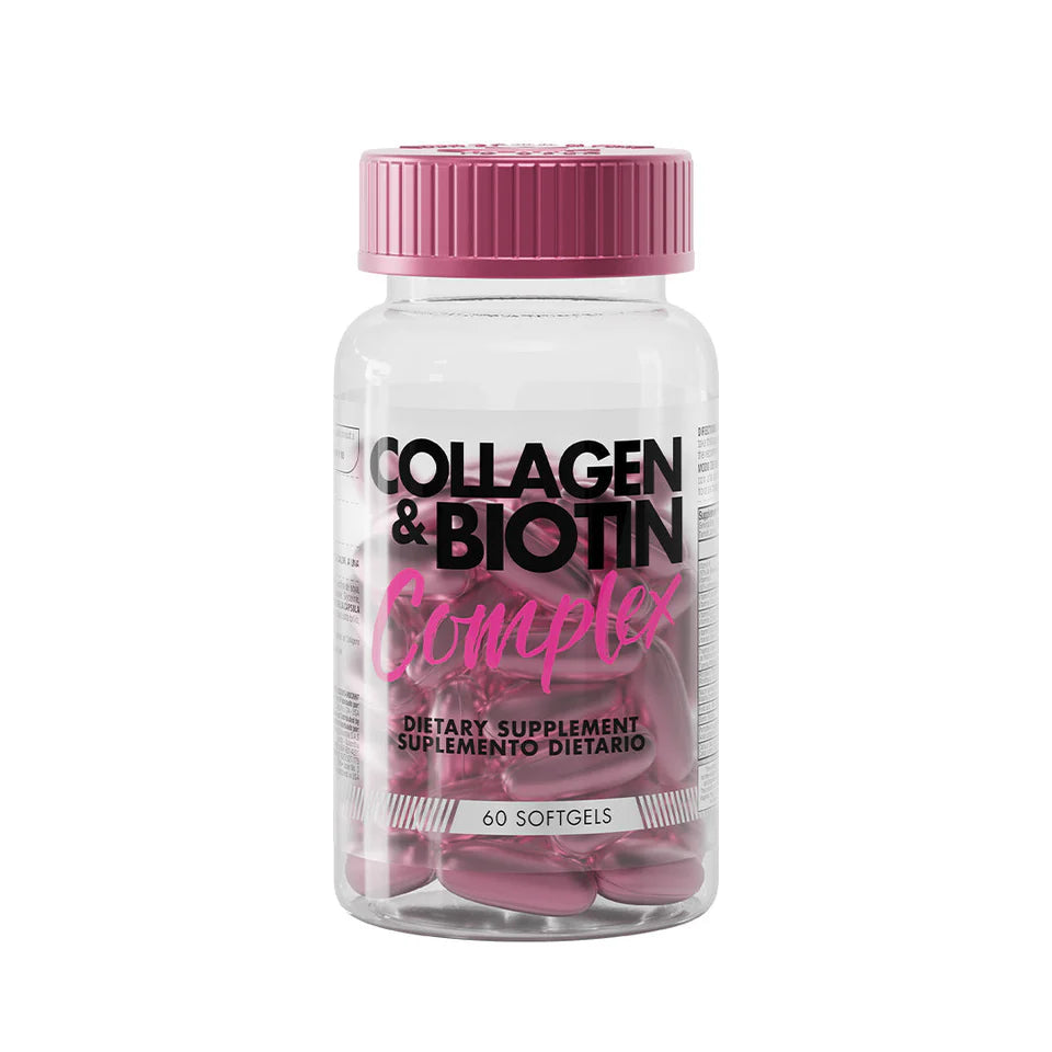 Colageno & Biotin Complex 60 soft gels - Healthy America