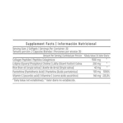 COLÁGENO PEPTIDOS CON VIT C 60 SOFT - Healthy America