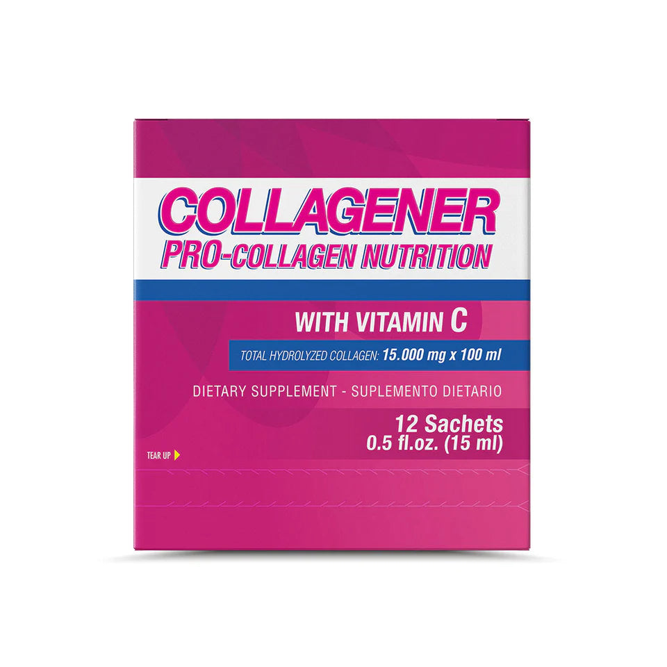 PRO-COLLAGEN 15.000 MG WITH VITAMIN C SACHETS 15 ML - HEALTHY AMERICA