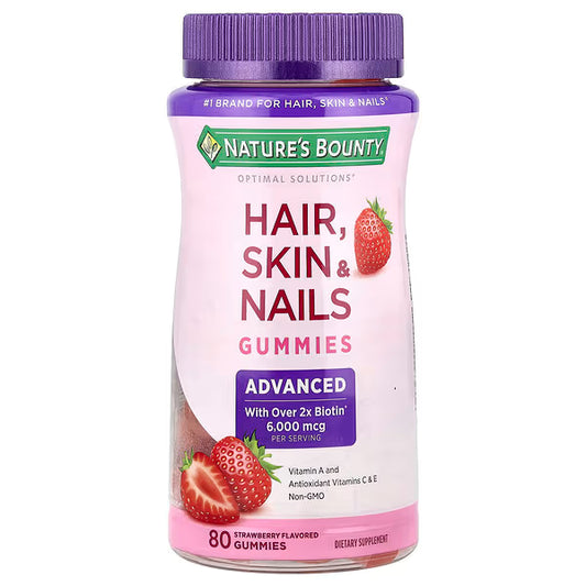 HAIR SKIN & NAILS ADVANCED 80 GUMMIES
