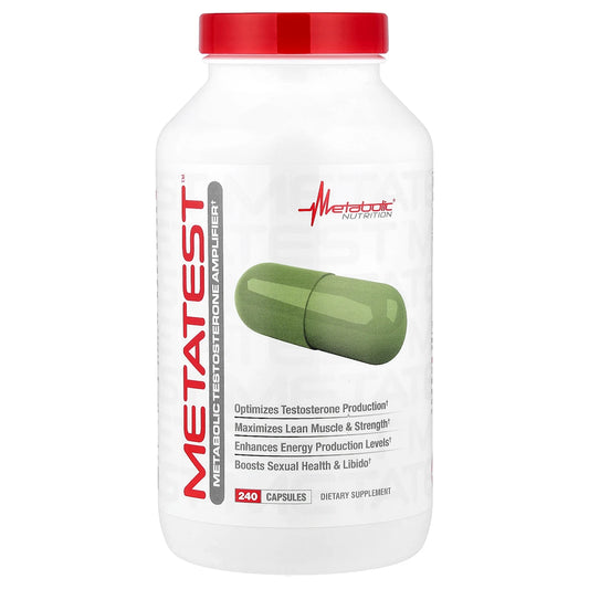 METATEST METABOLIC 240 CÁPSULAS - METABOLIC NUTRITION