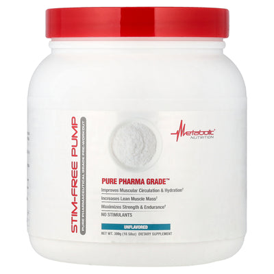 Stim Free Pre-Workout 300 gr 30 serv Metabolic
