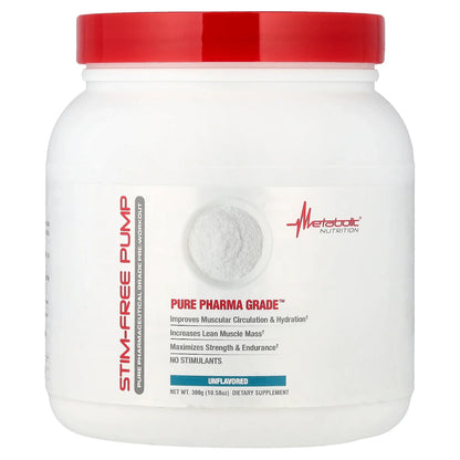 Stim Free Pre-Workout 300 gr 30 serv Metabolic