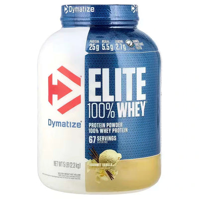 Elite Whey Gourmet Vainilla 5 lb - Dymatize