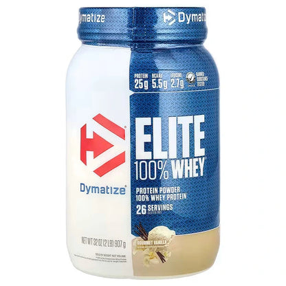 Elite Whey Gourmet Vainilla 2 lb - Dymatize
