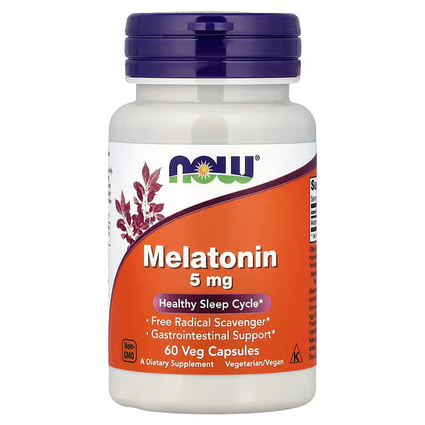 MELATONINA NOW 5MG / 60VCAP