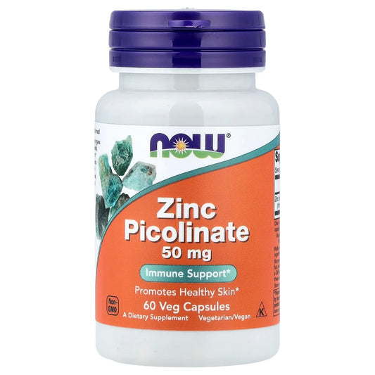 Zinc Picolinato 50 mg x 120cap NOW