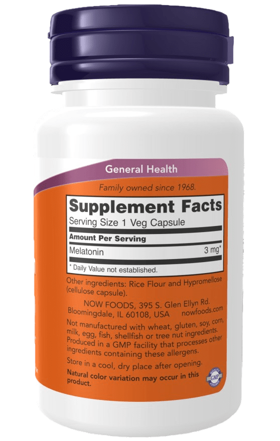 Melatonina X 60 cápsulas