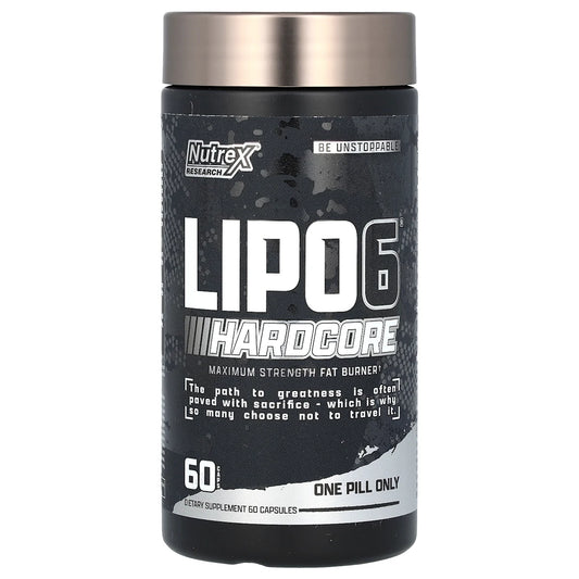LIPO 6 HARDCORE 60 - CÁPSULAS - NUTREX