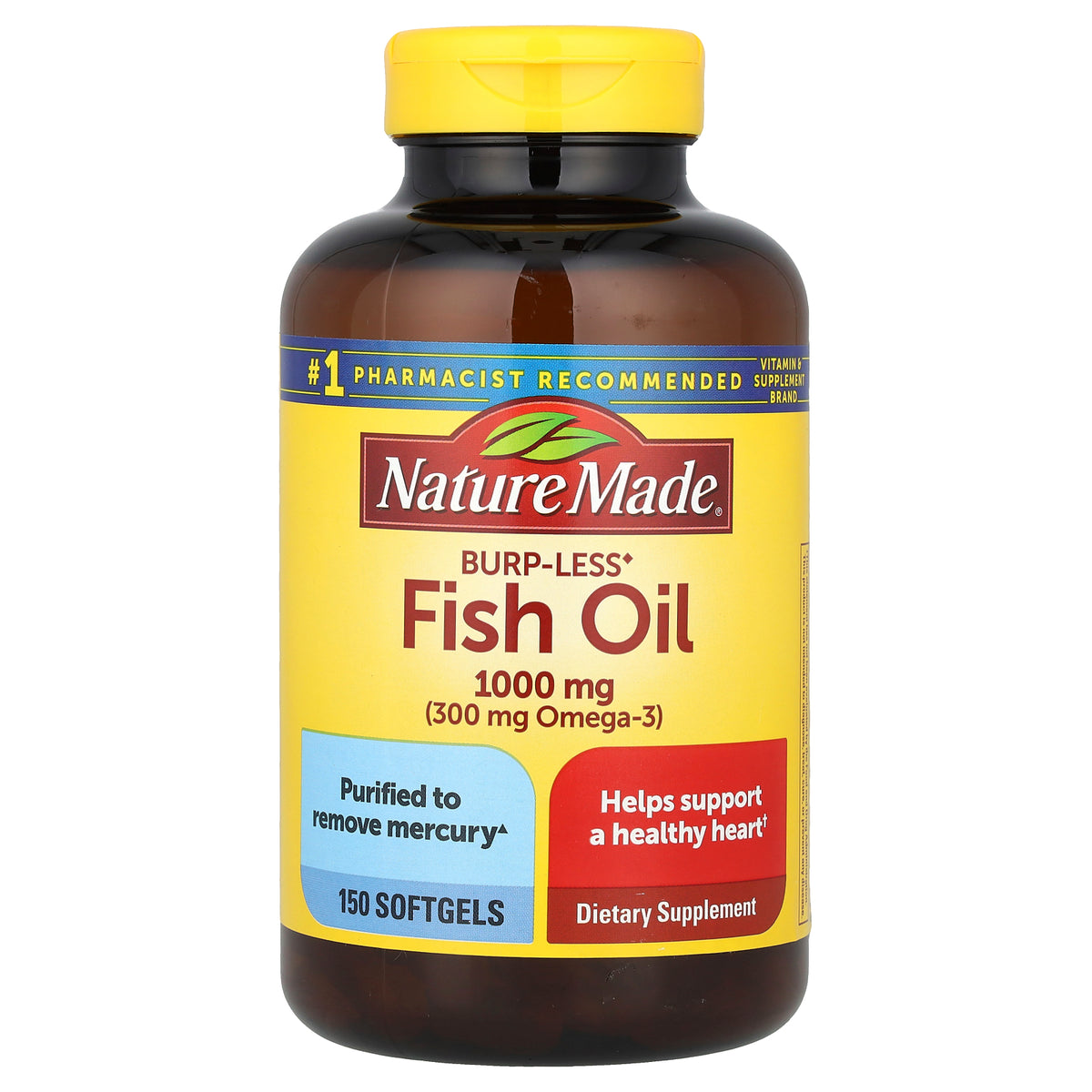 OMEGA 3 1000 MG 150 SOFTGELS NATURE'S MADE - NATURE MADE