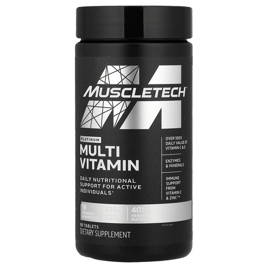 MULTIVITAMÍNICO PLATINUM 90 TABLS - MUSCLE TECH