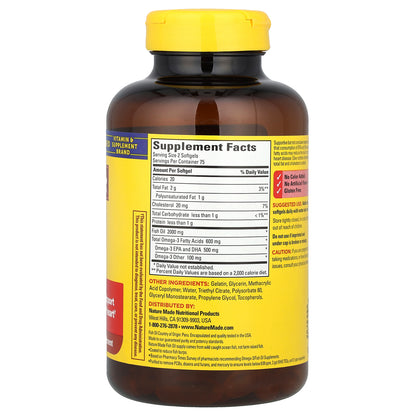OMEGA 3 1000 MG 150 SOFTGELS NATURE'S MADE - NATURE MADE
