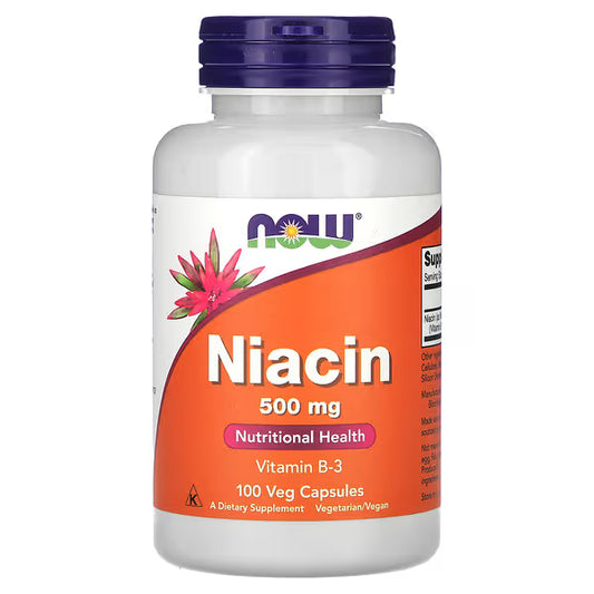 NIACIN 500MG NOW
