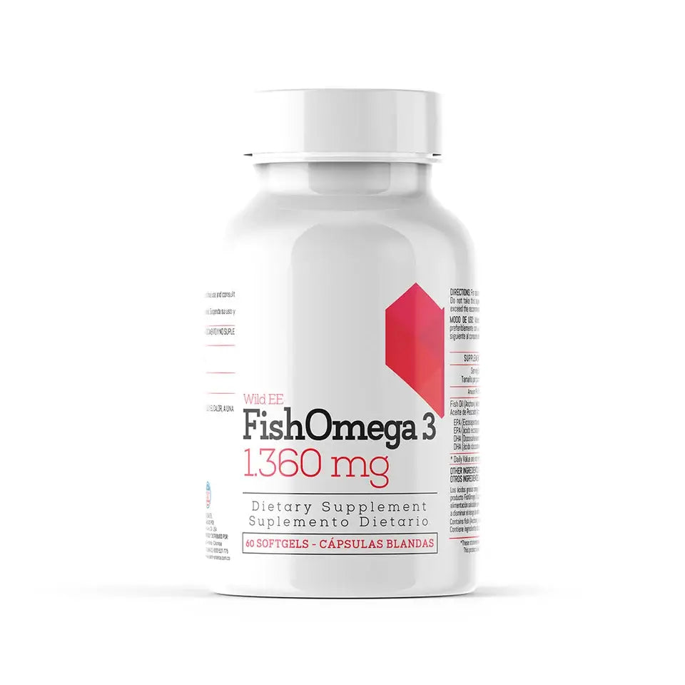 OMEGA 3 1.360 MG 60 SOFTGELS HEALTHY AMERICA