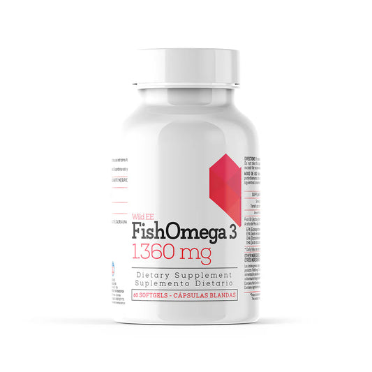 Fish Omega 3 1360 mg 60 Softgels - Healthy America
