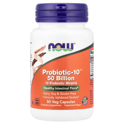 Probióticos 50 cápsulas - NOW Foods
