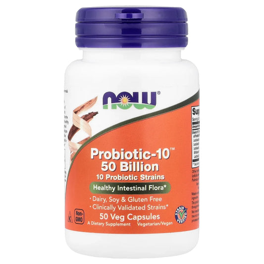 PROBIOTICOS 50 CÁPSULAS - NOW FOODS