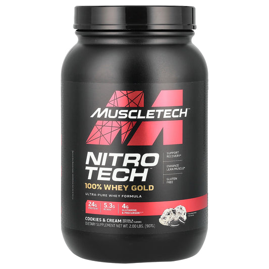 NITRO TECH 2 LB COOKIES AND CREAM - MUSCLETECH