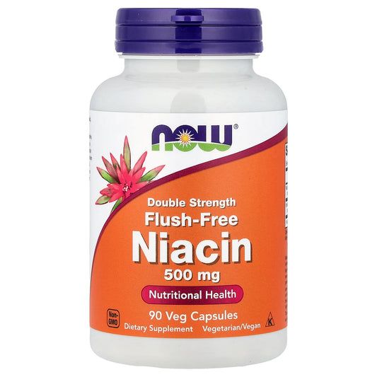 NIACIN 500 MG 90 NOW - CAPS