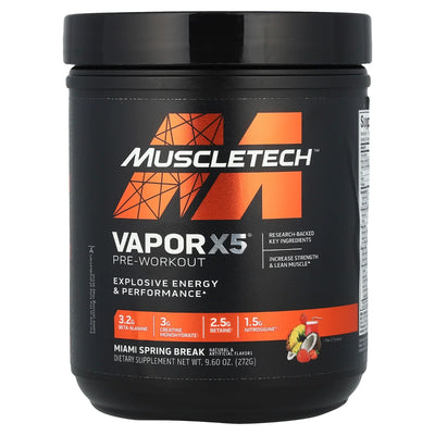 Vapor X5 Preworkout Miami Spring Break - MuscleTech