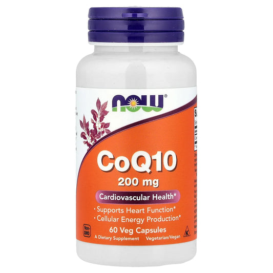 COQ10 200 MG - NOW FOODS