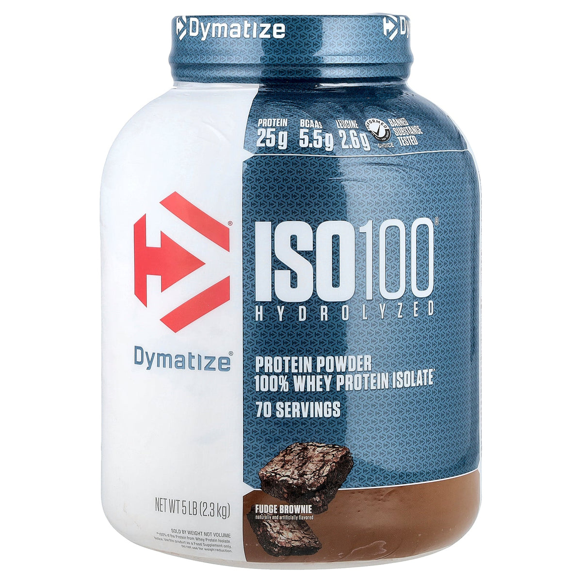 ISO 100 - Dymatize 5 lb / Fudge brownie