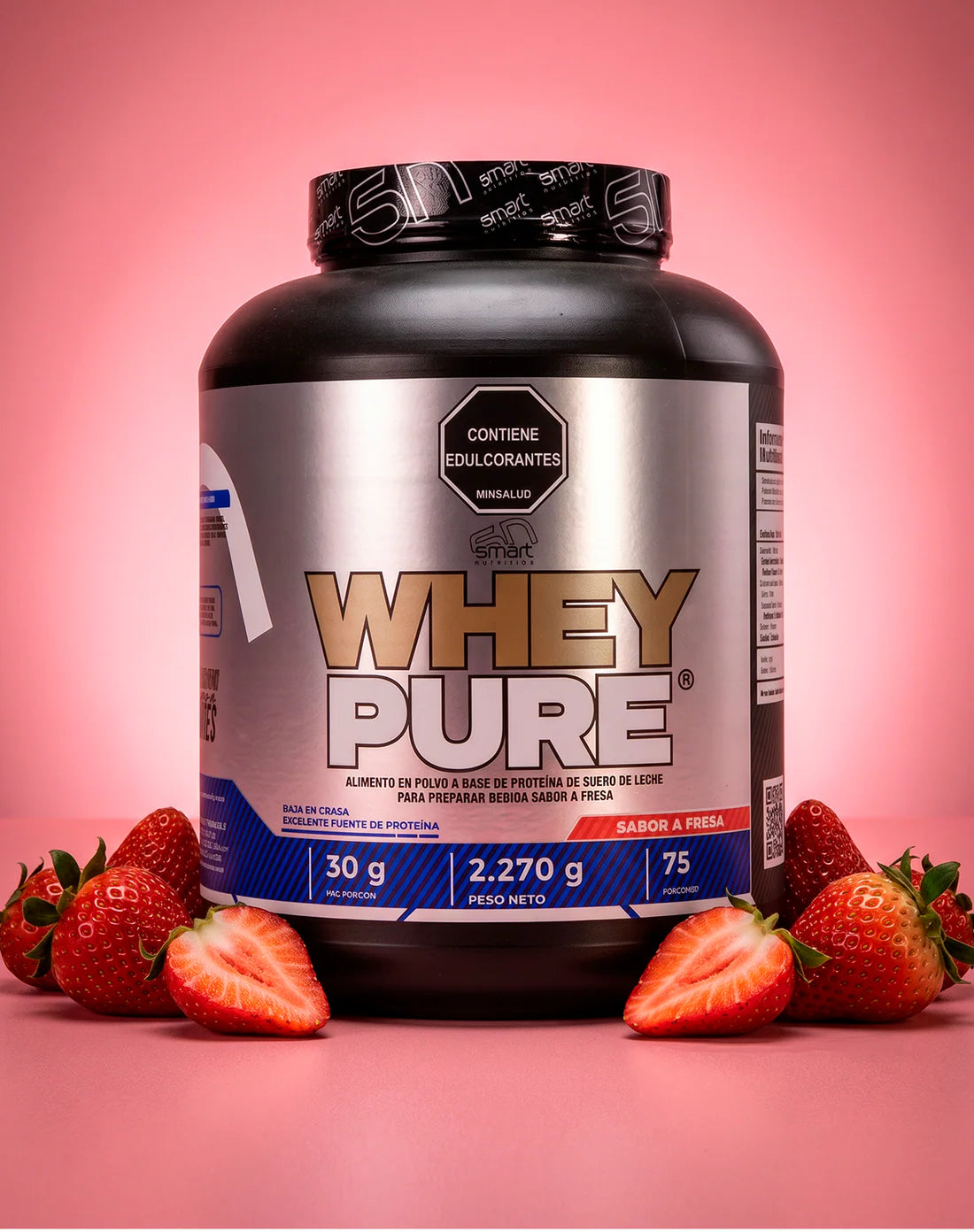 5 lb Fresa whey pure - Smart Nutrition