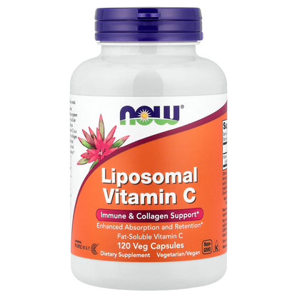 VITAMINA C LIPOSOMAL 120 CÁPSULAS - NOW FOODS
