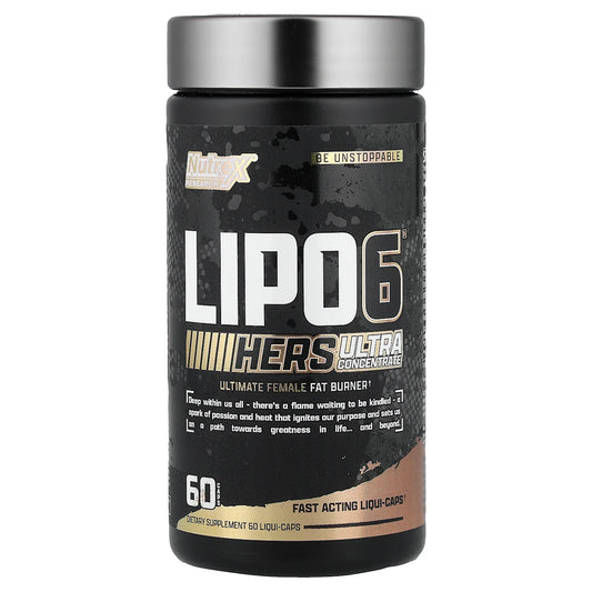 LIPO 6 BLACK HERS 60 - - CAPS