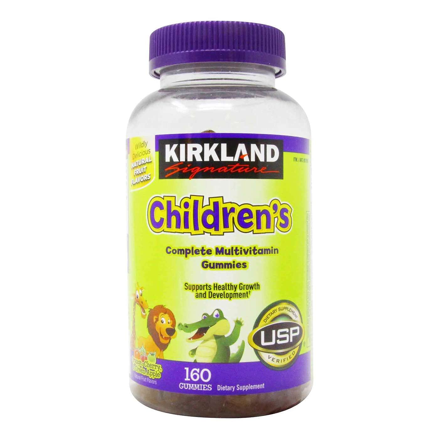 CHILDREN'S DAILY MULTIVITAMIN GUMMIES 160 GOMITAS KIRKLAND