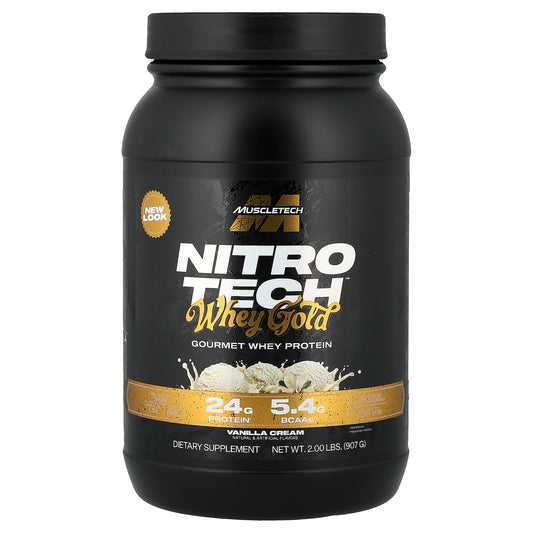 NITRO TECH WHEY GOLD 2 LB VAINILLA - MUSCLETECH