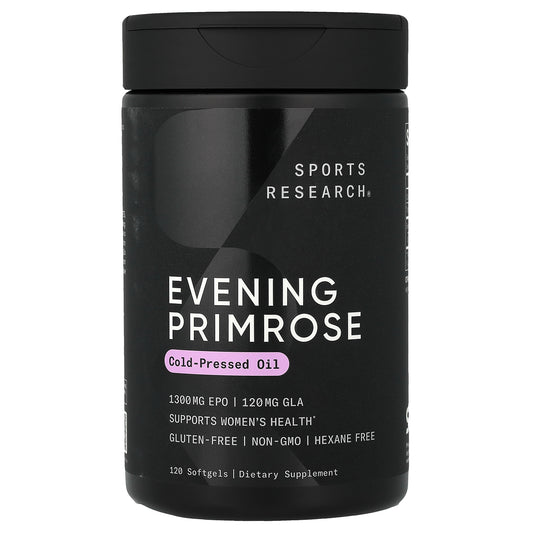 EVENING PRIMOROSE 120 SOFTGELS - SPORTS RESEARCH