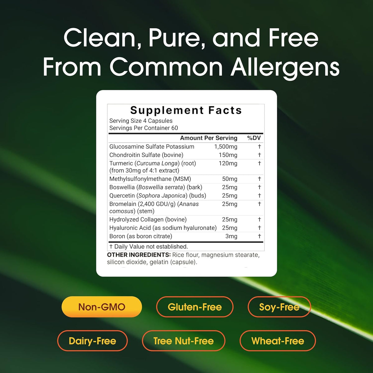. Glucosamina + Condroitina + MSM Advanced 240 Cápsulas - NatureBell
