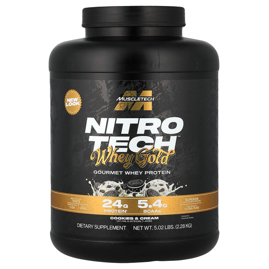 NITRO TECH WHEY GOLD 2 LB COOKIES AND CREAM - MUSCLE TECH