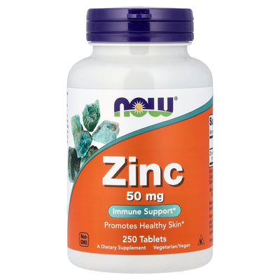 ZINC 50 MG 250 TBLS - NOW FOODS