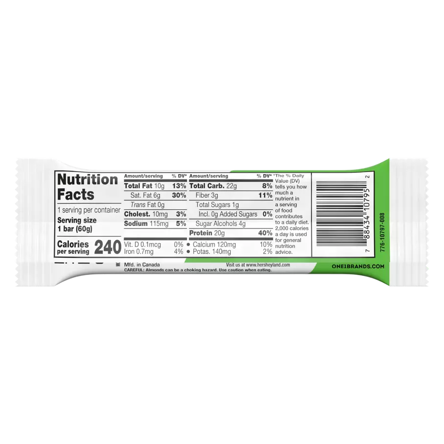 ONE BAR ALMENDRA - ONE BRANDS