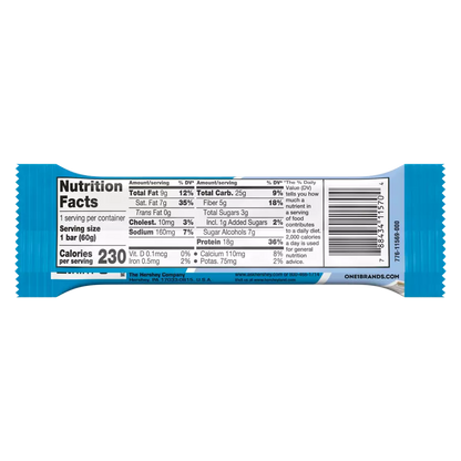 ONE BAR HERSHEYS COOKIES AND CREAM - ONE BRANDS